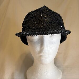Sequin Black Women's Hat